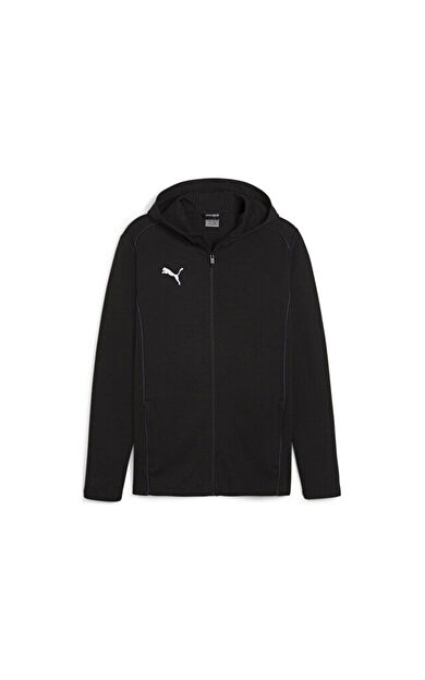 Puma Teamfinal Casuals Hooded Erkek Futbol Ceketi 65852803 Siyah