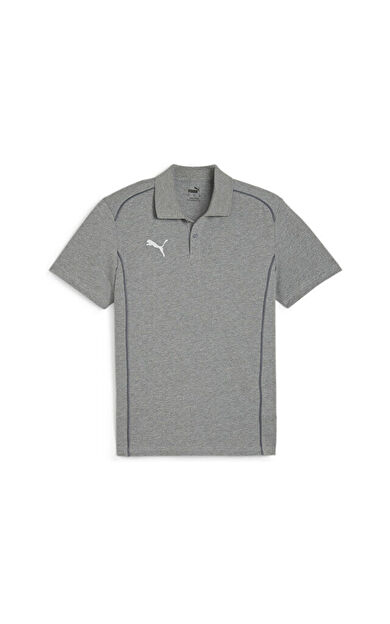 Puma Teamfinal Casuals Polo Erkek Futbol Antrenman Polo Tişörtü 65853533 Gri