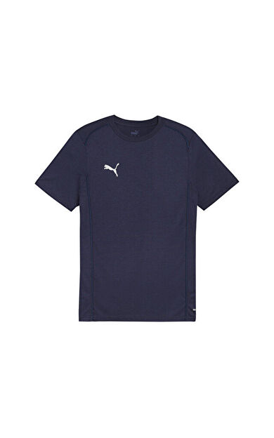 Puma Teamfinal Casuals Tee Erkek Futbol Tişörtü 65854406 Mavi