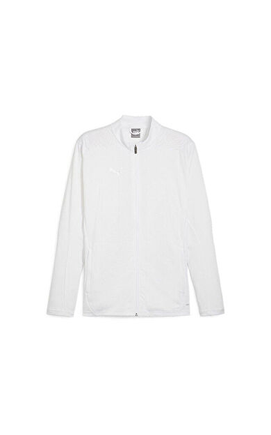 Puma Teamfinal Training Jacket Erkek Futbol Antrenman Ceketi 65855404 Beyaz