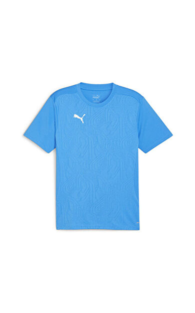 Puma Teamfinal Training Jersey Erkek Futbol Antrenman Tişörtü 65855702 Mavi