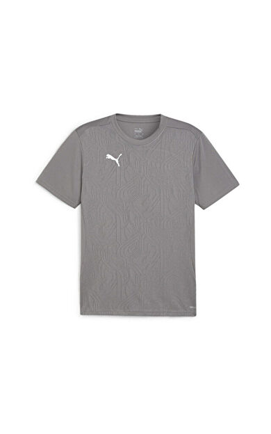 Puma Teamfinal Training Jersey Erkek Futbol Antrenman Tişörtü 65855713 Gri