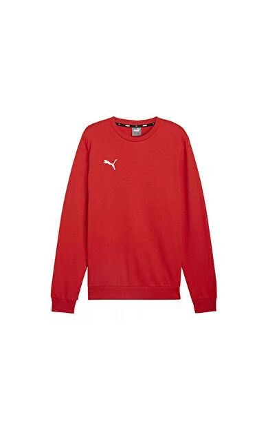 Puma Teamgoal Casuals Crew Neck S Erkek Futbol Sweatshirts 65859201 Kırmızı
