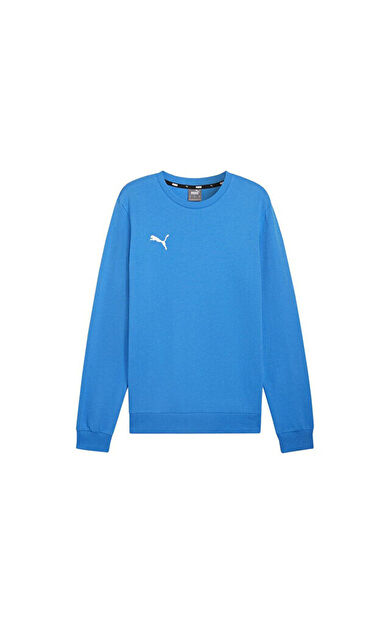 Puma Teamgoal Casuals Crew Neck S Erkek Futbol Sweatshirts 65859202 Mavi