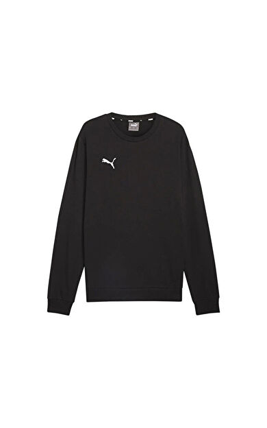 Puma Teamgoal Casuals Crew Neck Sweat Erkek Futbol Antrenman Sweatshirts 65859203 Siyah
