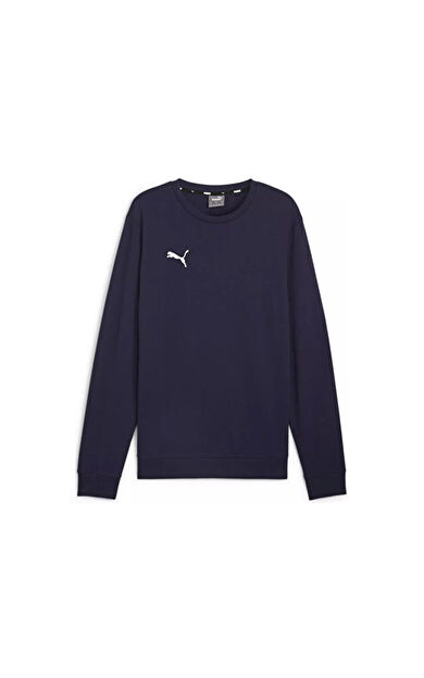 Puma Teamgoal Casuals Crew Neck S Erkek Futbol Sweatshirts 65859206 Lacivert