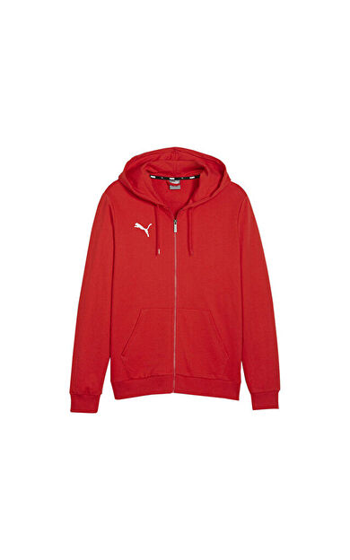 Puma Teamgoal Casuals Hooded Jacket Erkek Futbol Ceketi 65859501 Kırmızı