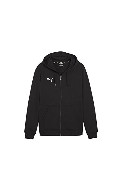 Puma Teamgoal Casuals Hooded Erkek Futbol Ceketi 65859503 Siyah