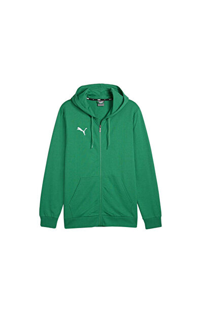Puma Teamgoal Casuals Hooded Erkek Futbol Antrenman Eşofman Üstü 65859505 Yeşil