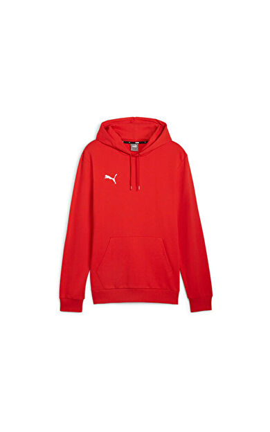 Puma Teamgoal Casuals Hoody Erkek Futbol Sweatshirts 65861801 Kırmızı