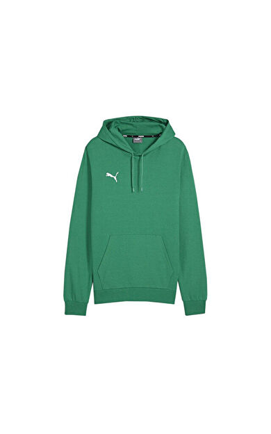 Puma Teamgoal Casuals Hoody Erkek Futbol Antrenman Sweatshirts 65861805 Yeşil