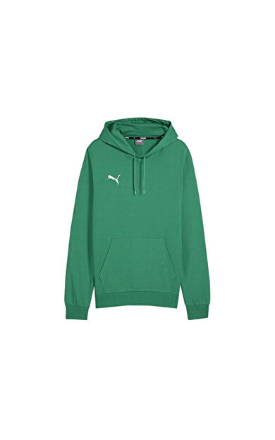 Puma Teamgoal Casuals Hoody Erkek Futbol Antrenman Sweatshirts 65861805 Yeşil