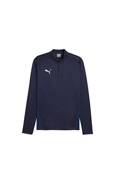 Puma Teamgoal Training 1/4 Zip To Erkek Futbol Antrenman Uzun Kollu Üst 65862906 Lacivert