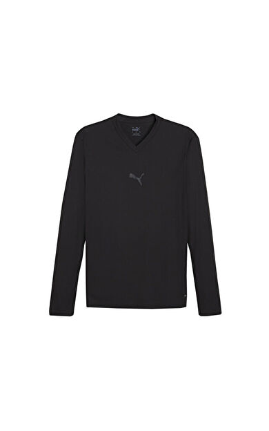 Puma Teamgoal Baselayer Tee Ls Erkek Uzun Kollu Futbol Tişörtü 65877703 Siyah
