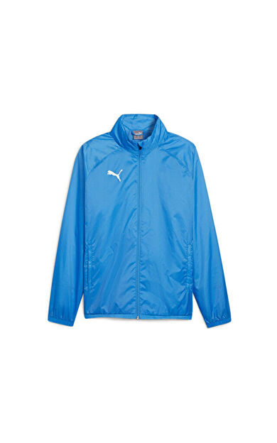 Puma Teamgoal All Weather Jkt Erkek Futbol Antrenman Yağmurluk 65903802 Mavi
