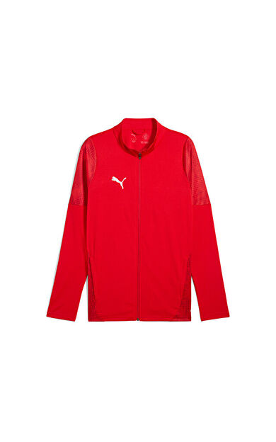 Puma Teamcup Training Jacket Erkek Futbol Antrenman Ceketi 65916501 Kırmızı