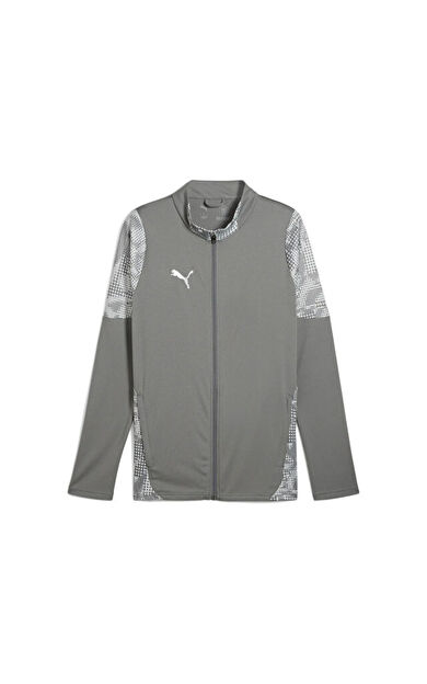 Puma Teamcup Training Jacket Erkek Futbol Antrenman Ceketi 65916513 Gri