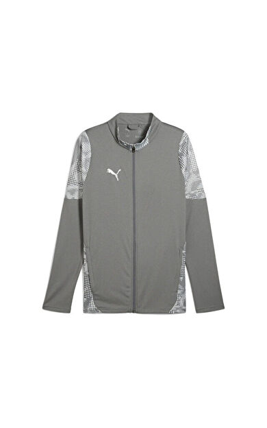 Puma Teamcup Training Jacket Erkek Futbol Antrenman Ceketi 65916513 Gri