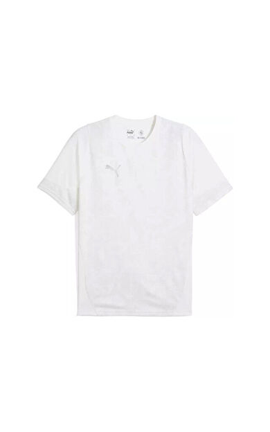 Puma Teamcup Training Jersey Erkek Futbol Tişörtü 65916704 Beyaz