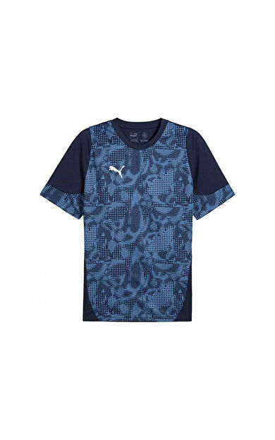Puma Teamcup Training Jersey Erkek Futbol Tişörtü 65916706 Lacivert