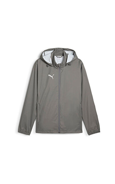 Puma Teamadditions Allweather Jkt Erkek Futbol Antrenman Ceketi 65916913 Gri
