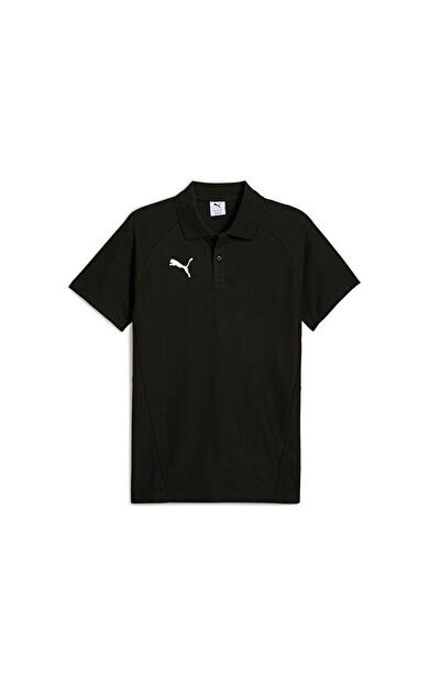 Puma Team Evostripe Polo Erkek Futbol Polo Yaka Tişört 65995203 Siyah