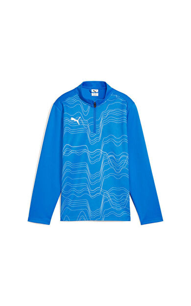 Puma Teamgoal Trg 1/4 Zip Top Gpc Erkek Futbol Antrenman Uzun Kollu Tişört 66006602 Beyaz
