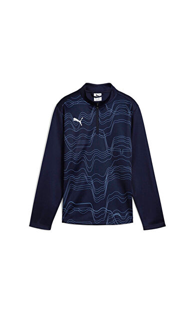 Puma Teamgoal Trg 1/4 Zip Top Gpc Erkek Futbol Antrenman Uzun Kollu Tişört 66006606 Renkli