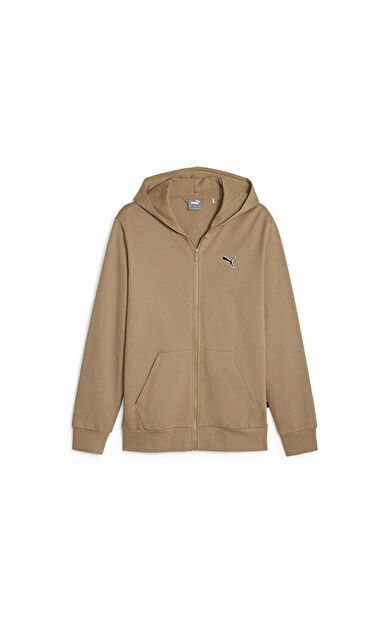 Puma Better Essentials Full-Zip Hoodie Erkek Günlük Ceket 67597985 Kahverengi