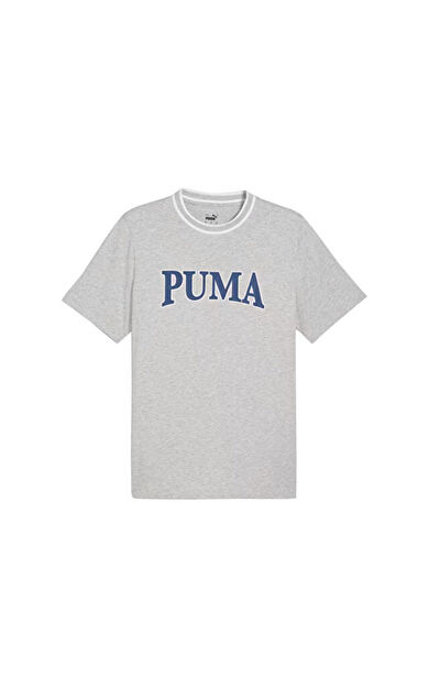 Puma Puma Squad Graphic Tee Erkek Günlük Tişört 67896704 Gri