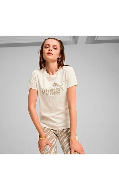 Puma 68149087 Ess+ Animal Tee Kadın Spor Tişört
