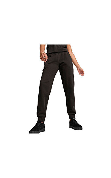 Puma Ess+ Animal Pants Fl Kadın Günlük Eşofman Altı 68149601 Siyah