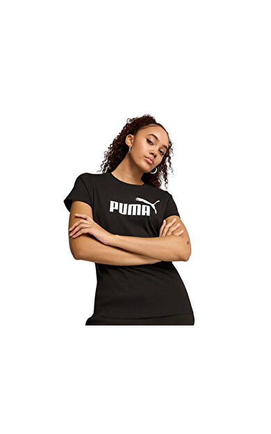 Puma Ess No. 1 Logo Tee Kadın Günlük Tişört 68237001 Renkli
