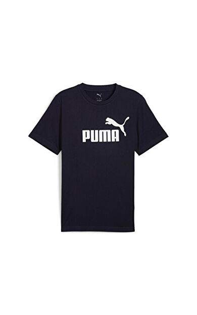 Puma Ess No. 1 Logo Tee Erkek Günlük Tişört 68253216 Lacivert