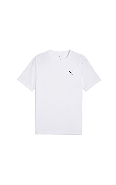Puma Ess Small Logo Poly Tee Erkek Günlük Tişört 68254202 Beyaz