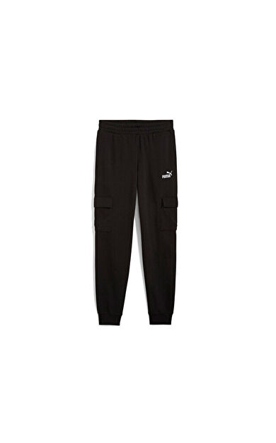 Puma Ess No. 1 Logo Cargo Pants Erkek Günlük Kargo Eşofman Altı 68266101 Siyah
