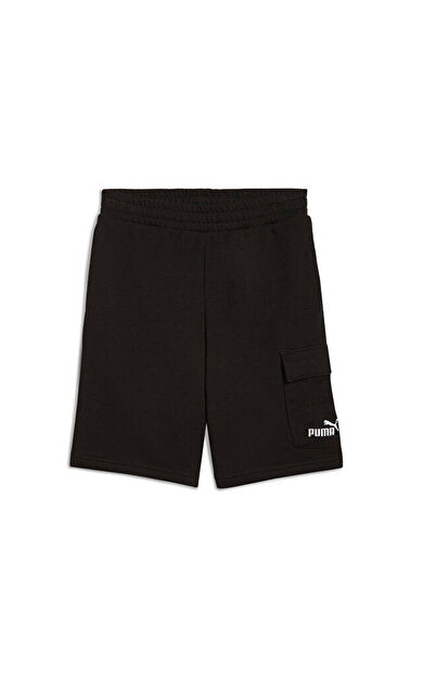 Puma Ess No. 1 Logo Cargo Shorts Erkek Günlük Şort 68266201 Siyah