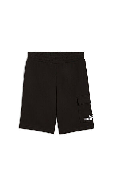 Puma Ess No. 1 Logo Cargo Shorts Erkek Günlük Şort 68266201 Siyah