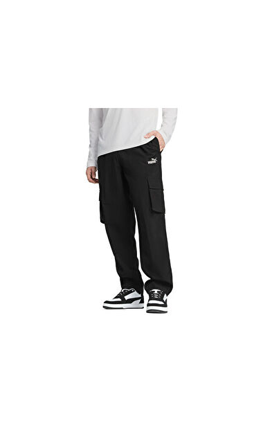 Puma Ess Woven Cargo Pants Erkek Günlük Kargo Eşofman Altı 68266301 Siyah