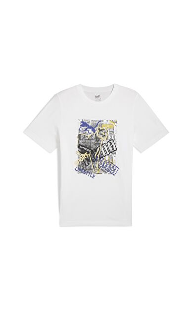 Puma 68321302 Graphics Photoprint Tee Erkek Spor Tişört
