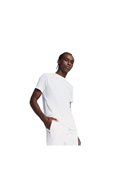 Puma Evostripe Tee Erkek Günlük Tişört 68461102 Renkli