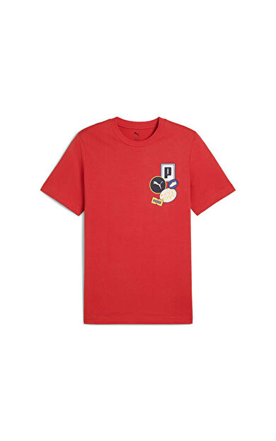 Puma Graphics icon Tee Erkek Günlük Tişört 68482915 Renkli