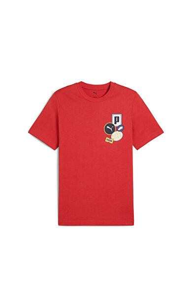 Puma Graphics icon Tee Erkek Günlük Tişört 68482915 Renkli