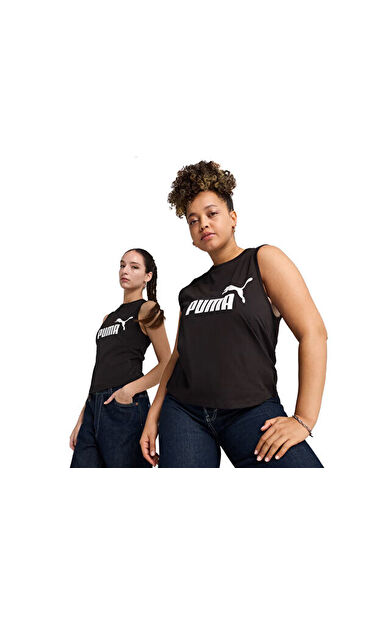 Puma Ess No. 1 Logo Slim Tank Kadın Günlük Atlet 68496801 Siyah