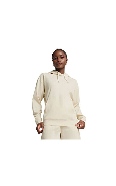 Puma Ess Elevated Comfort Hoodie Kadın Günlük Sweatshirts 68502387 Renkli