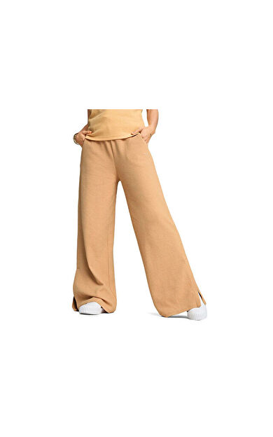 Puma Her High-Waist Straight Pant Kadın Günlük Eşofman Altı 68506163 Renkli