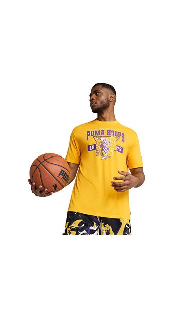 Puma Rival Rage Tee 3 Erkek Basketbol Tişörtü 68544702 Renkli