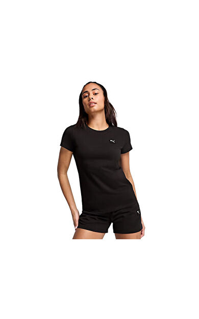 Puma Ess Elevated Tee Kadın Günlük Tişört 69089401 Renkli