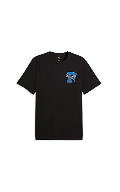 Puma Graphic Tee Erkek Günlük Tişört 69177601 Siyah