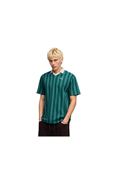 Puma Puma Class Pinnacle Tee Erkek Günlük Tişört 69206941 Yeşil